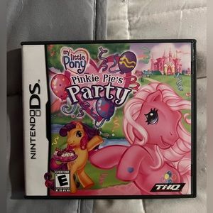 Pinky pies party Nintendo DS game